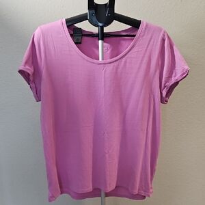J. Jill Pink Everday Cotton Tee